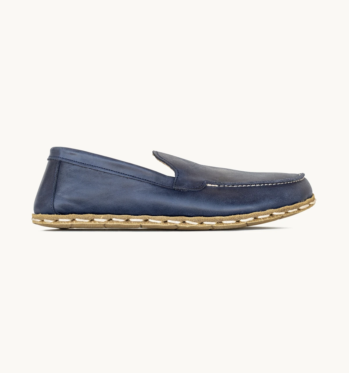 Women's Barefoot Leather Moccasin — Ocean