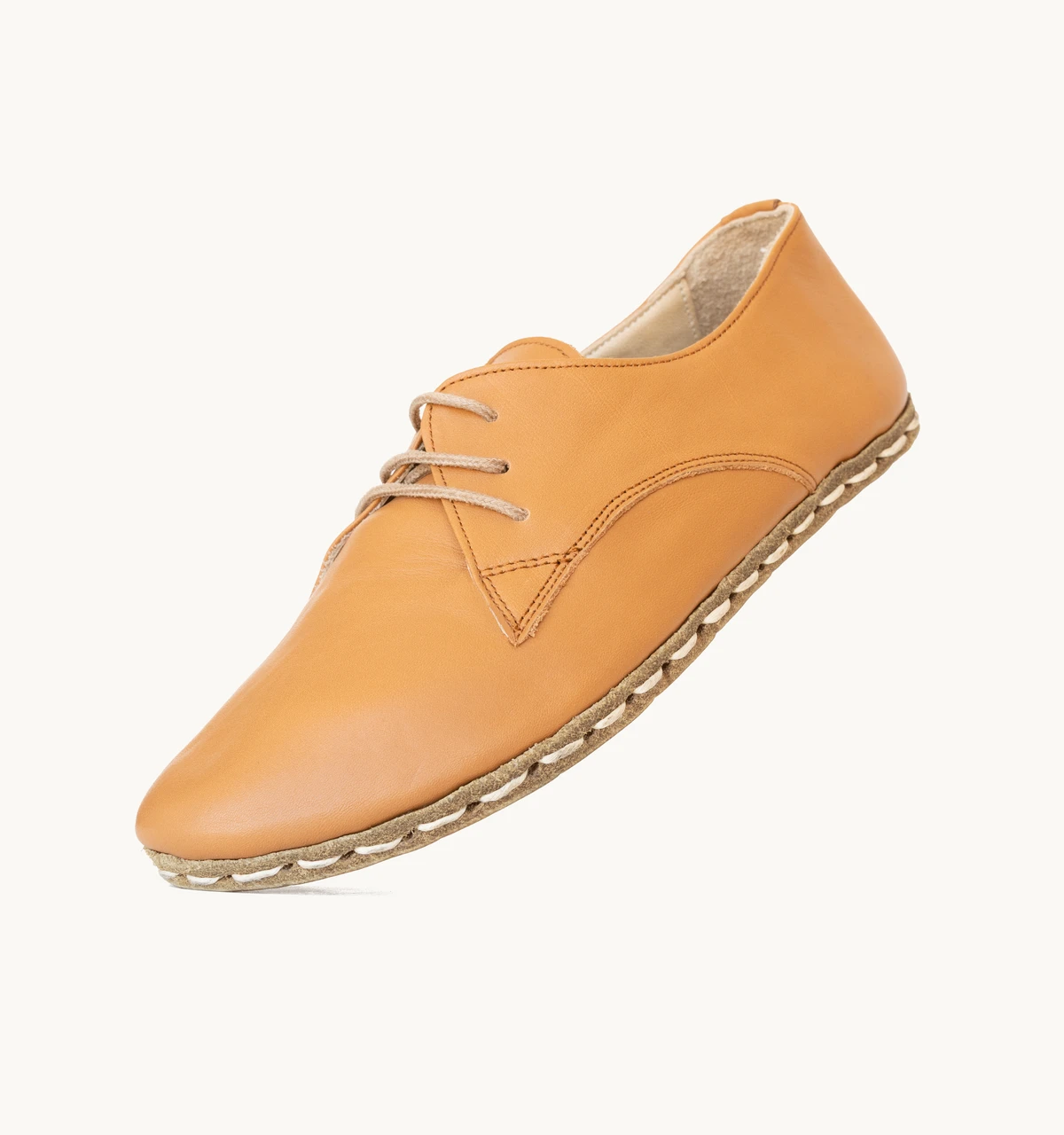 Women's Barefoot Leather Oxford — Sunset
