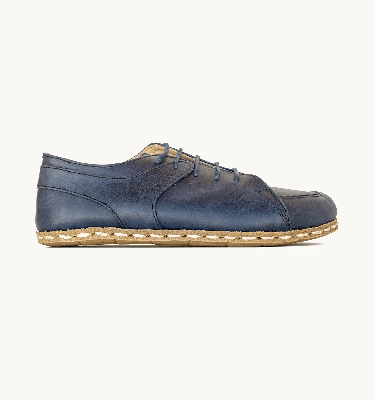 Men's Barefoot Leather Sneaker — Ocean