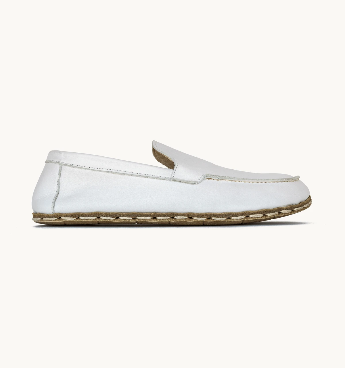 Women's Barefoot Leather Moccasin — Cloud