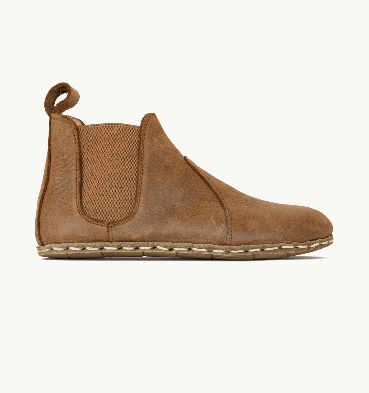 Men's Barefoot Leather Chelsea Boot — Hickory