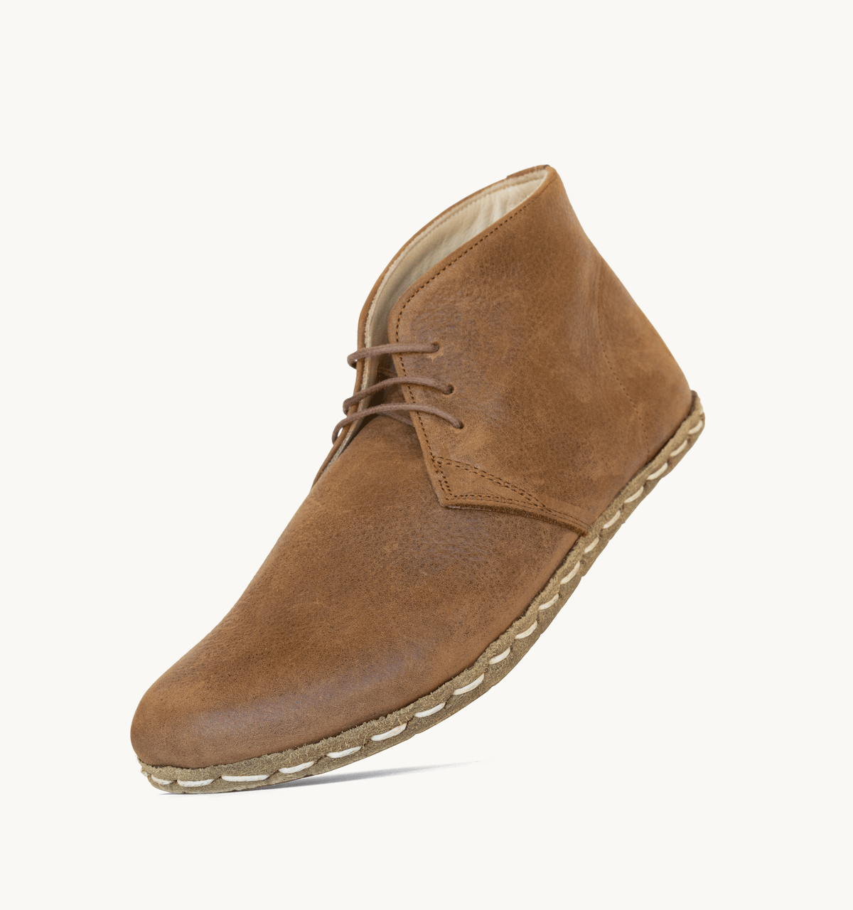 Men's Barefoot Leather Chukka Boot — Hickory