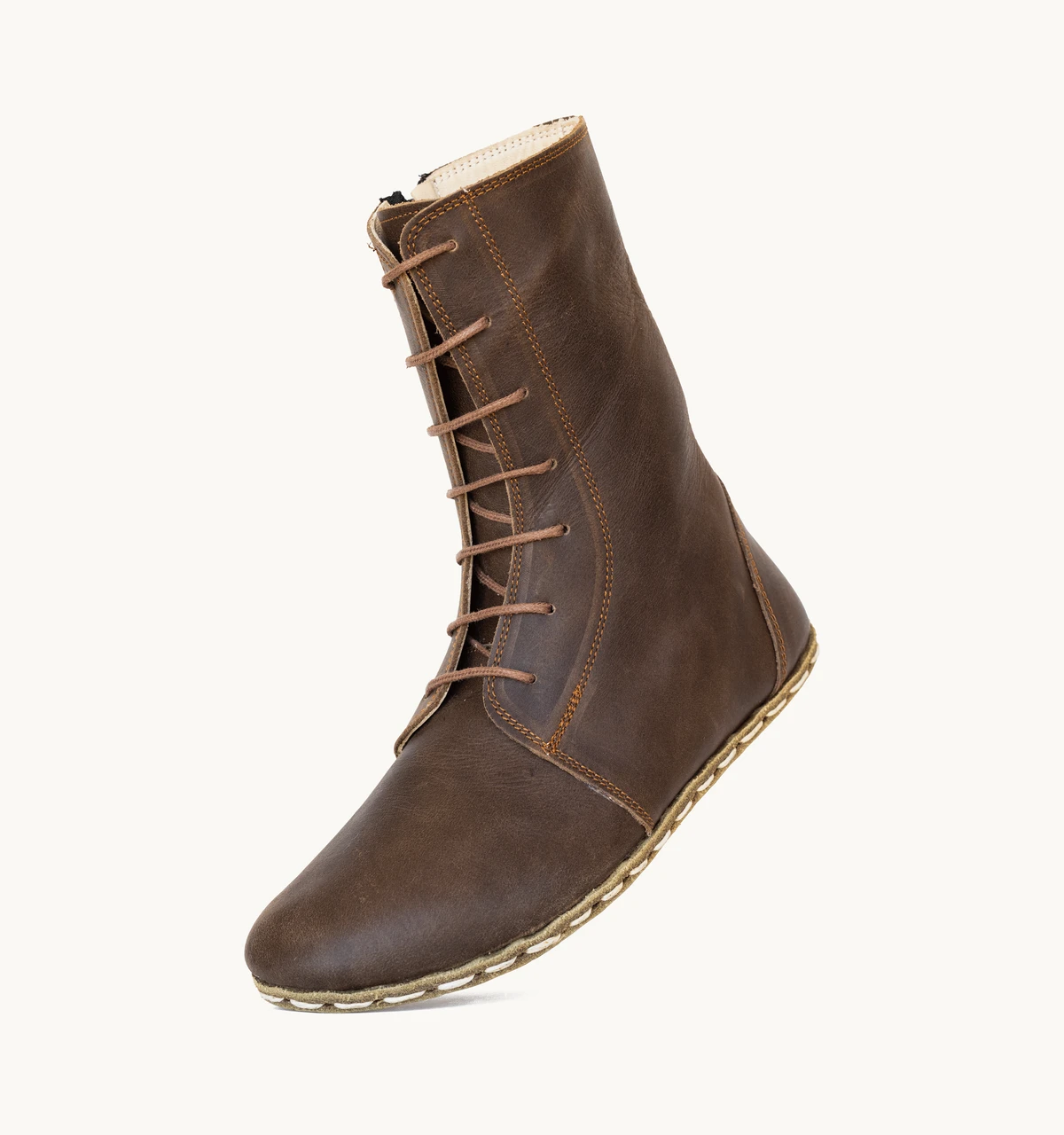 Women's Barefoot Leather Ankle Boot — Earth Crazy