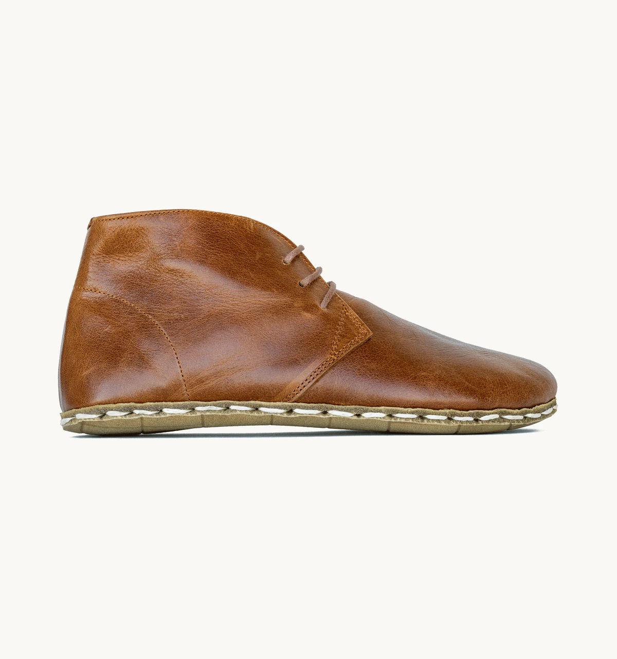 Women's Barefoot Leather Chukka Boot — Russet Antique
