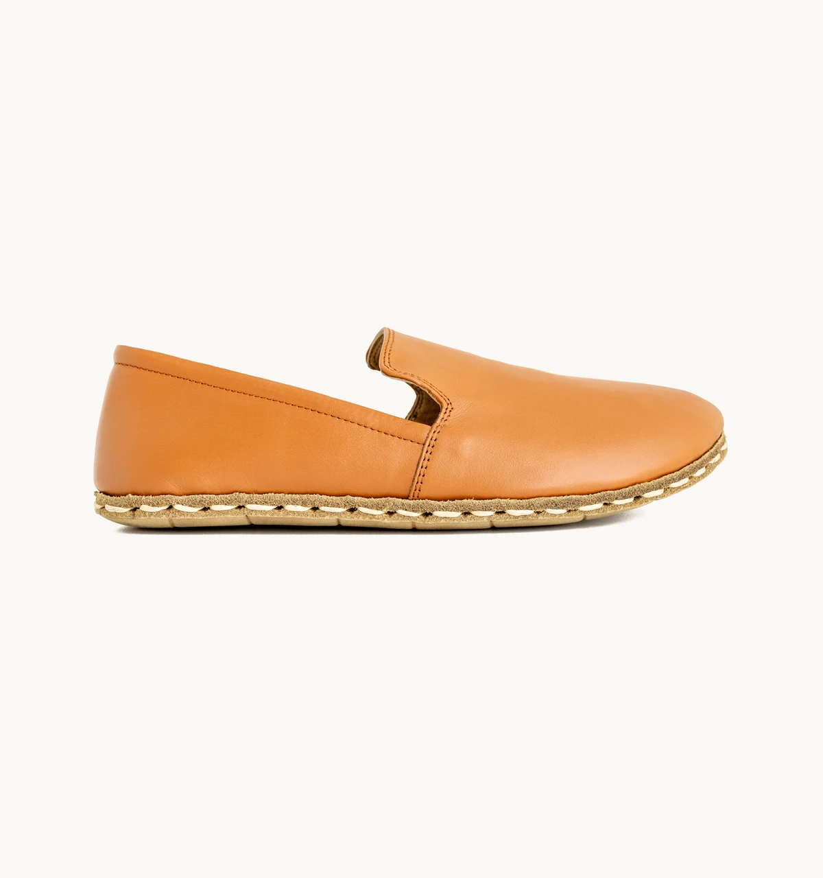 Women's Barefoot Leather Loafer — Sunset