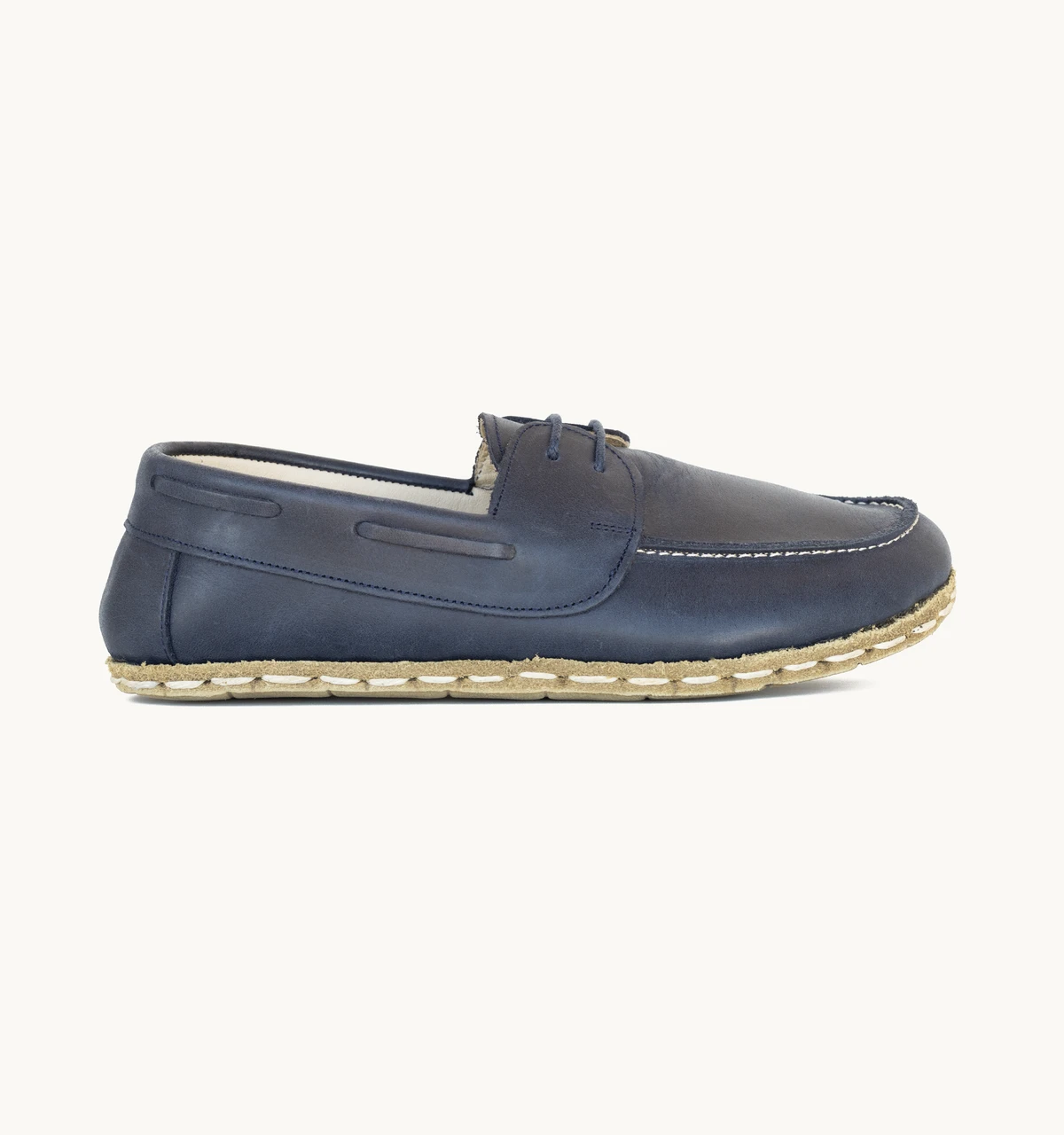 Women's Barefoot Leather Boat Shoe — Ocean Crazy