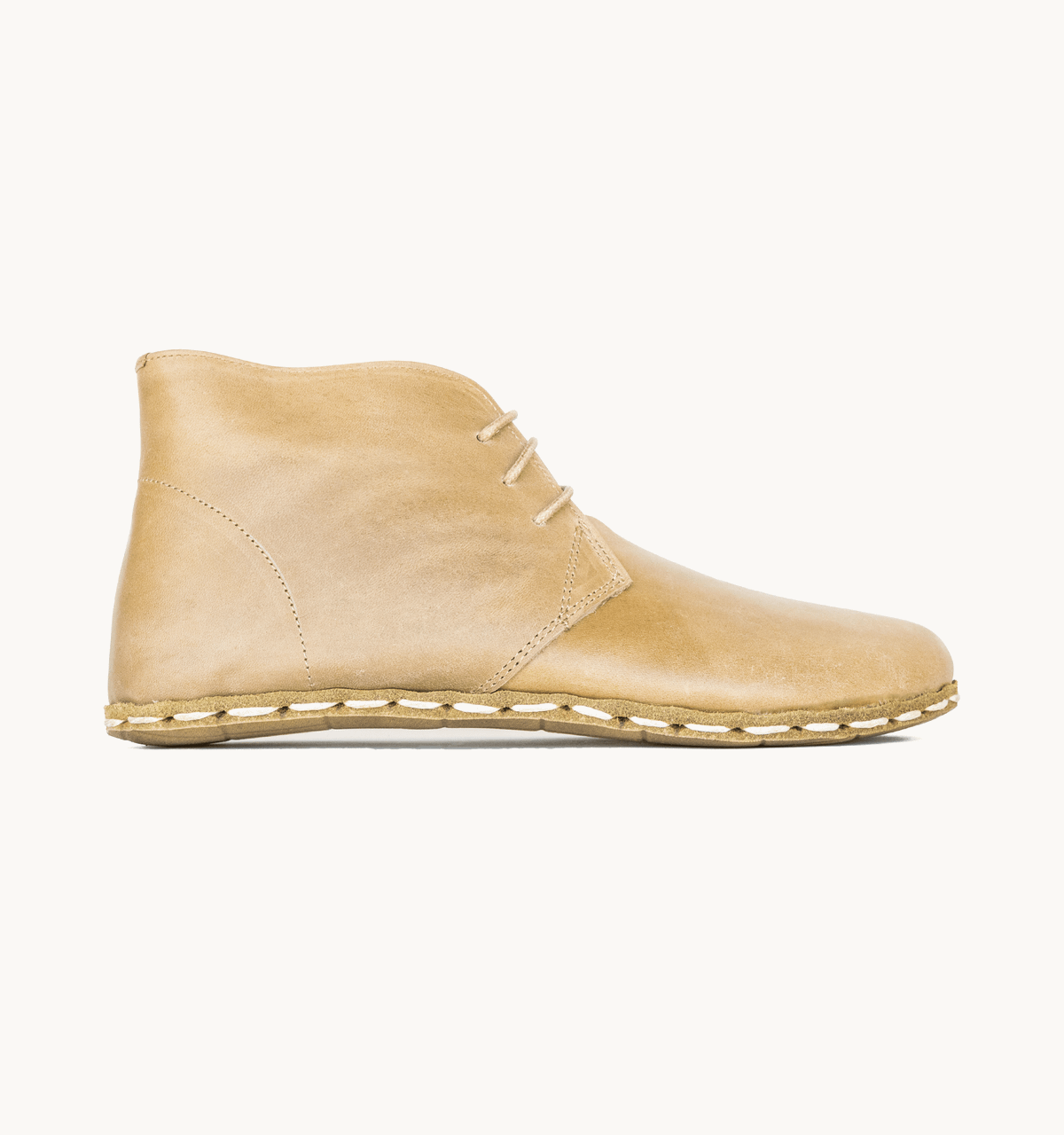 Men's Barefoot Leather Chukka Boot — Sand Crazy
