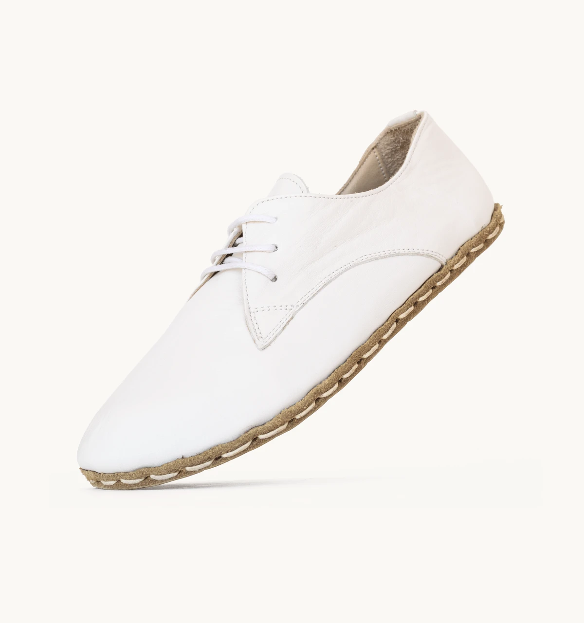 Women's Barefoot Leather Oxford — Cloud