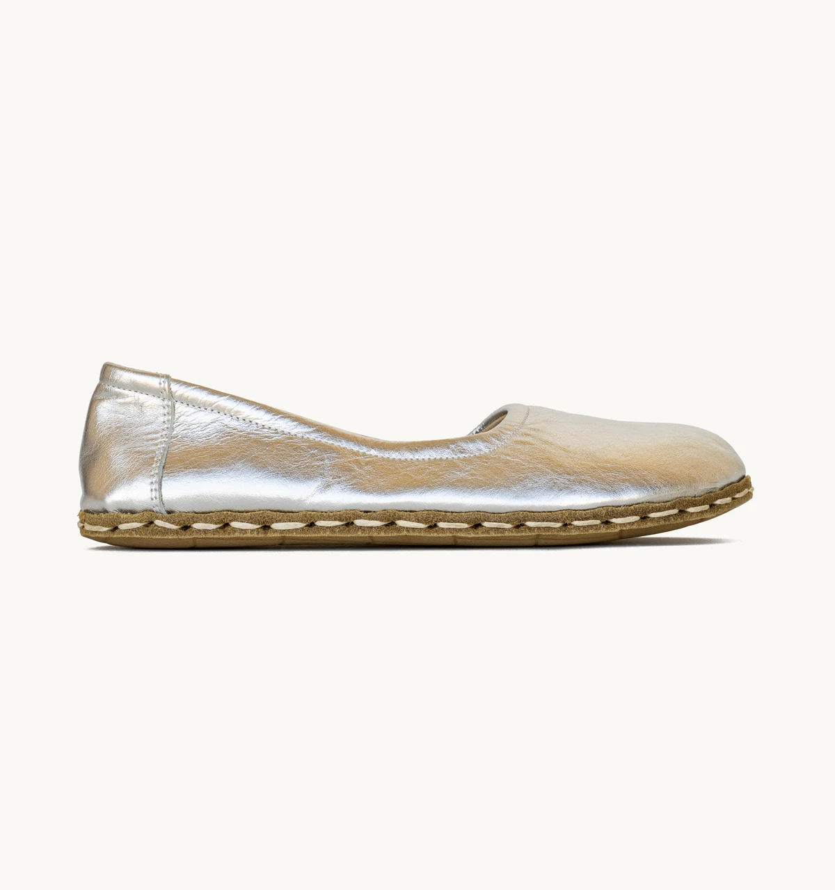 Women's Barefoot Leather Ballet Flat — Moonlight