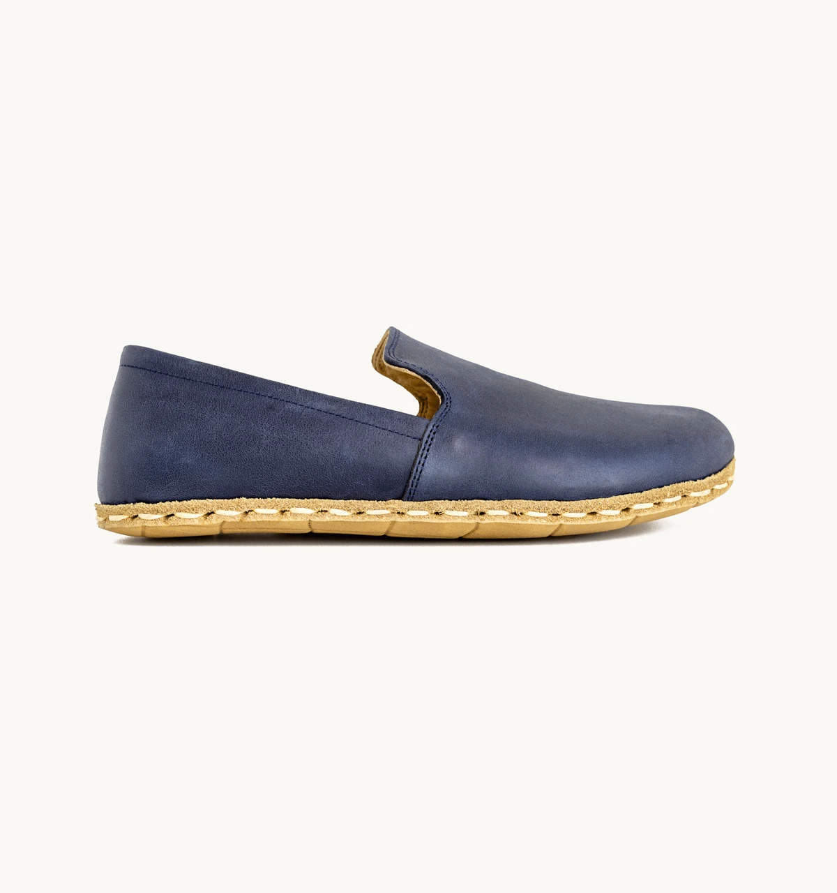 Men's Barefoot Leather Loafer — Ocean
