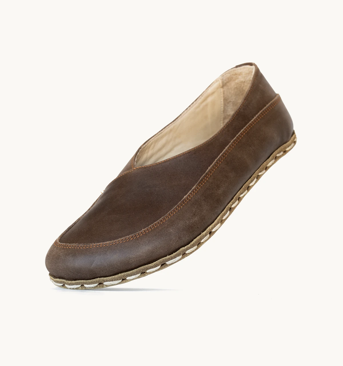 Women's Barefoot Leather Flat — Earth Crazy